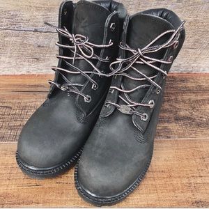 Timberlands shoes black